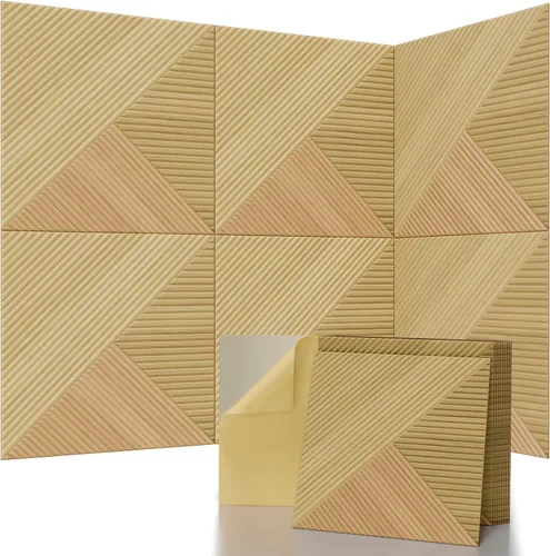 Miniatura 20 de Paquete de 6 Paneles Acústicos de Pared–TEMGCUAM 60" x 40" Paneles Acústicos de Arte Grandes, Paneles Acústicos Decorativos, Paneles de Pared