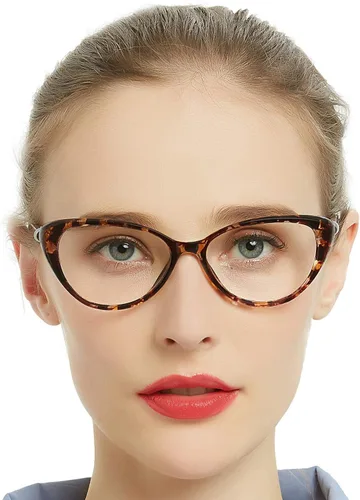 Miniatura 4 de MARE AZZURO Gafas de lectura progresivas multifocales con bloqueo de luz azul para mujer Cateye