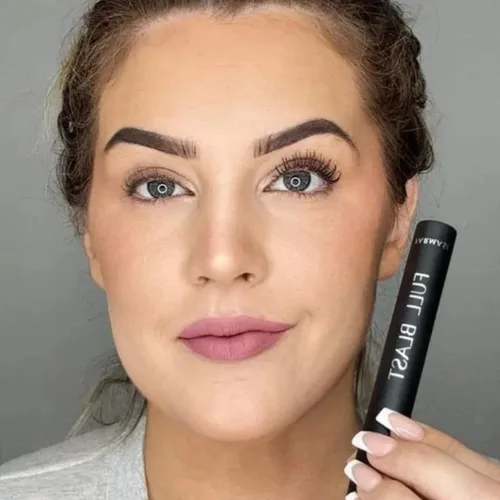 Miniatura 7 de FARMASi Full Blast suaviza e hidrata la máscara de pestañas, maquillaje ultra negro, voluminizante, alargamiento, oliva girasol y cera de Shorea