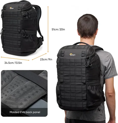 Miniatura 2 de Lowepro ProTactic BP 450 AW III - Mochila para cámara, acceso de 4 puntos, bolsa profesional para cámara, DSLR/Drones/Sin espejo, hasta portátil