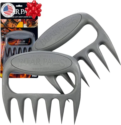 Miniatura 8 de Bear Paws Garras de Carne – Las Garras Desmenuzadoras de Carne Originales para Cerdo Desmenuzado, Fabricadas en EE.UU. – Levanta, Desmenuza, Tira