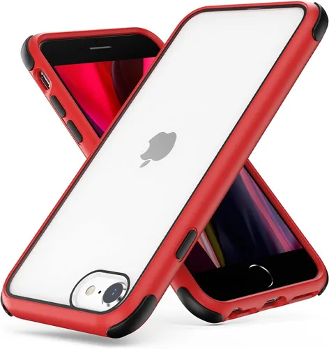 Miniatura 32 de Mobnano Funda transparente para iPhone 11, con protección multicolor a prueba de golpes, no amarillenta, anti arañazos, parte trasera