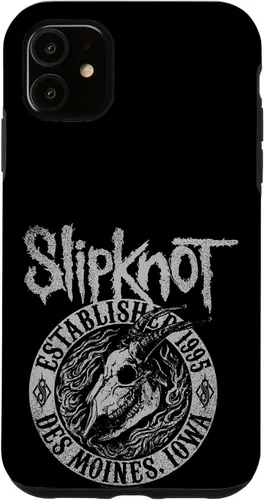 Miniatura 8 de Funda negra oficial de Slipknot Goat Flames para iPhone 17