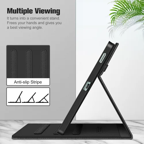Miniatura 4 de Fintie Funda para Samsung Galaxy Tab S6 Lite 10.4 Pulgadas 2024/2022/2020 con Soporte para S Pen, Funda Trasera de TPU Blanda con Visor Multiángulo