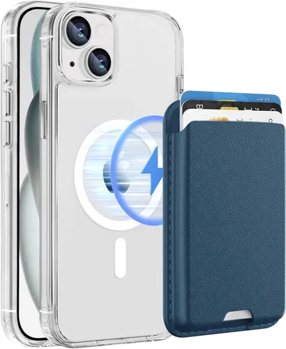 Miniatura 20 de Funda magnética para Google Pixel 9A, cartera magnética desmontable con tarjetero [compatible con MagSafe] de grado militar, a prueba de golpes