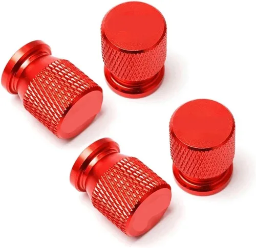 Miniatura 2 de 4PCS Car Wheel Tire Valve Caps Tyre Stem Covers Airdust Waterproof Compatible with(Black)