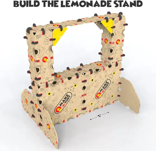 Miniatura 4 de Make-A-Fort Creator Pack: construye fuertes grandes para niños con 1 kit de explorador y 1 kit de creador - Juego de construcción de fortalezas