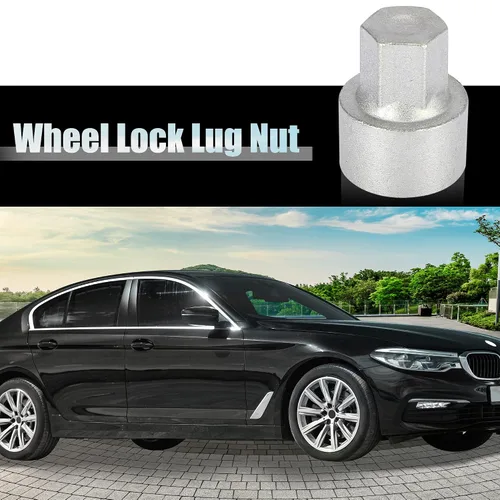Miniatura 24 de X AUTOHAUX 041 Llave de bloqueo de rueda de coche Tuerca antirrobo Tuerca de extracción de tornillo Llave de bloqueo de rueda para BMW 3 5 7 Series