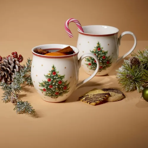 Miniatura 2 de Villeroy & Boch Delight - Juego de tazas de 2 piezas, X Mas Tree