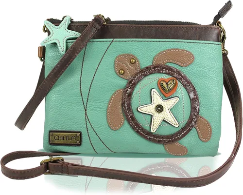 Miniatura 2 de CHALA Mini bandolera/bolso con correa convertible elegante, compacto, versátil