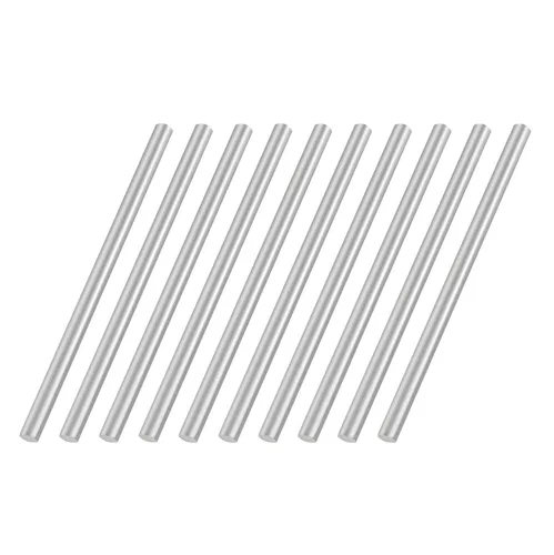 Miniatura 9 de Varilla redonda de acero inoxidable 304 de 0.059 in x 3.937 in, varillas de eje sólido de metal, barra de torno para manualidades