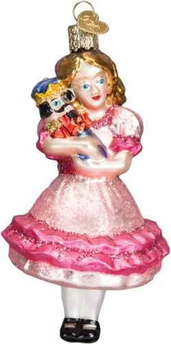 OWC Clara - Adorno navideño de cristal