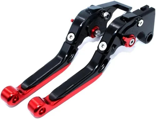 Miniatura 2 de Motorbike Brake Levers for for Fz8 for Fz 8 2011-2015 Motorcycle Accessories Adjustable Folding Extendable Brake Clutch Levers Brake Lever Set(Black)