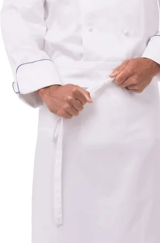 Miniatura 3 de Chef Works - Delantal de chef cónico, Delantal cónico, talla única , Blanco