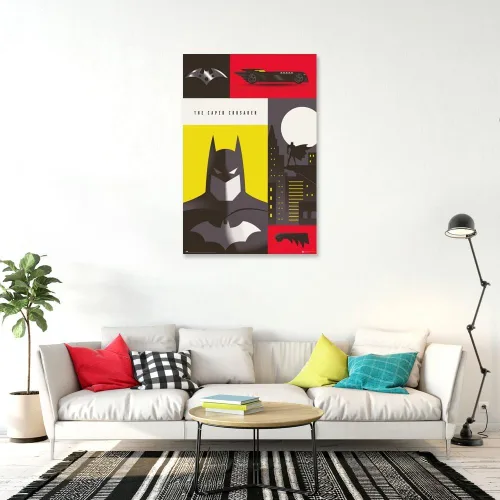 Miniatura 3 de Batman - Póster de DC Comics (The Caped Crusader) (Tamaño: 24 x 36 pulgadas) (juego de póster y tira de pósteres)