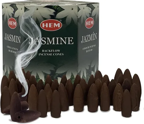 Miniatura 17 de Conos de incienso de reflujo de canela para cascada fuente de humo aromático Haze Falls