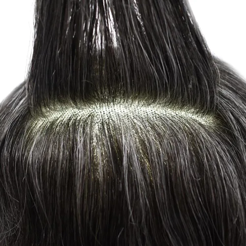 Miniatura 3 de Toupee para hombre 100% europeo Remy piezas de cabello humano para hombres, sistema de cabello fino mono centro de reemplazo para hombres