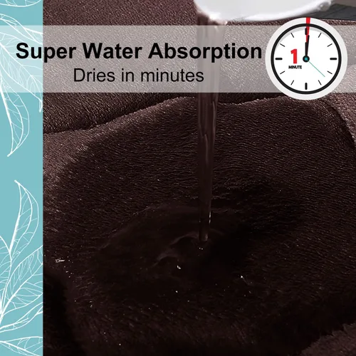 Miniatura 5 de Olanly - Alfombra de baño de espuma viscoelástica, ultra suave, antideslizante y absorbente, lavable a máquina, cómoda, gruesa alfombra de baño
