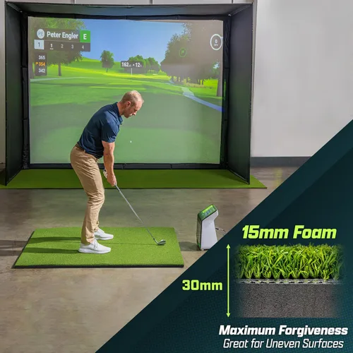 Miniatura 5 de GoSports Elite Golf Hitting Mat for Indoor and Outdoor Practice - Withstands Thousands of Shots - Heavy-Duty Turf Driving Range Mats Works with Golf