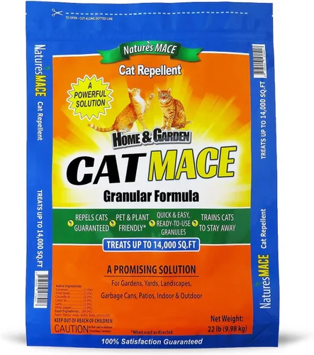 Miniatura 11 de Nature's Mace, Mace para gatos, granular de 2.5 libras, repelente de gatos al aire libre para mantener a los gatos alejados, mantener a los gatos