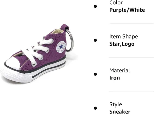 Miniatura 3 de Converse llavero de tenis All Star Chuck Taylor