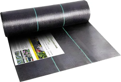 Miniatura 11 de Tela de barrera de malezas para jardín, tela resistente de 3 pies x 50 pies, tapete para control de malas hierbas para exteriores, tapete