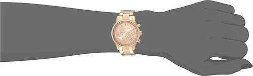 Miniatura 4 de Reloj Ritz de acero inoxidable para mujer de Michael Kors con cristal Topring.
