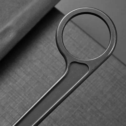 Miniatura 5 de CCanku C1104 - Cuchillo de hoja fija D2 con mango de acero inoxidable para caza, herramienta EDC, supervivencia, campamento al aire libre con funda