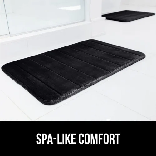 Miniatura 8 de Gorilla Grip - Alfombra de baño de espuma viscoelástica de 24 x 17 pulgadas, original, de primera calidad, suave, absorbente, gruesa, lavable a