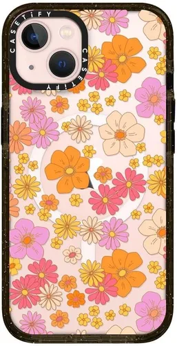 Miniatura 414 de Funda Impact de CASETiFY para iPhone 13 Pro Max con Magsafe - Estuche Claro Cuento de Invierno - Claro Negro Estuche transparente Winter Tale