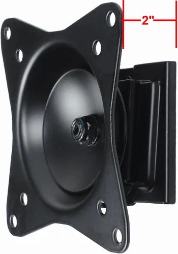 Miniatura 4 de VideoSecu Soporte de montaje en pared para monitor de TV con rotación inclinable para la mayoría de 19" 20" 22" 23" 24" 26" 27" 30" 32", algunos