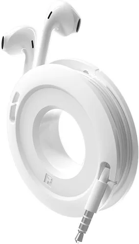 Miniatura 10 de Enrollador lateral Mini y Max de auriculares, auriculares y cable de carga enrollador y organizador perfecto para envolver auriculares y cables