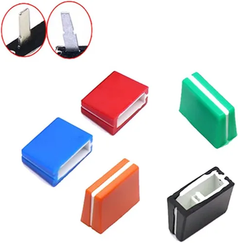 Miniatura 3 de 5 piezas Fader Cap Fader Perillas deslizantes para DJ Mezclador Consola Pioneer DJM 350 400 500 700 750 800 850 900NEXUS 900SRT 900NXS2 2000 Fader