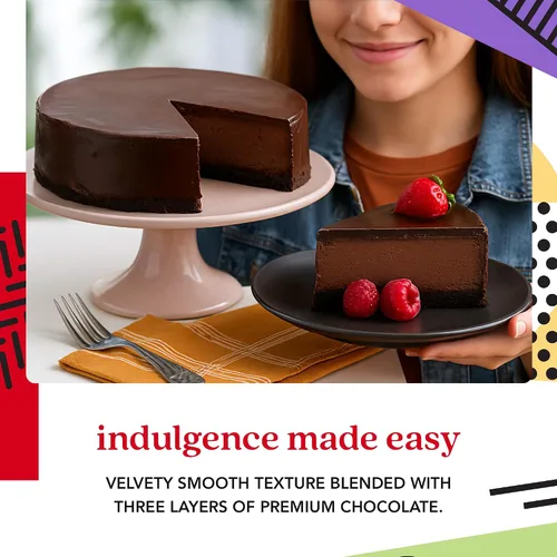 Miniatura 5 de David's Cookies Tartas de queso – Postre cremoso y clásico de panadería perfecto para cualquier ocasión – Gran idea de regalo para mujeres, hombres