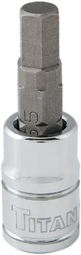 Miniatura 9 de Titan 15605 1/4-Inch Drive x 0.197 in Hex Bit Socket