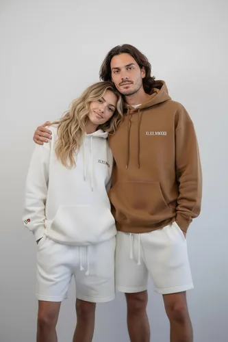 Miniatura 2 de WEAR PHYSIQUE Custom Roman Numeral Hoodie, Date & Initial Embroidery, Couples Gift, Unisex Anniversary Sweatshirt for Him/Her