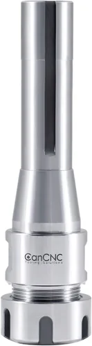 Miniatura 22 de Accusize Industrial Tools Mandril con boquilla Er40 con vástago R8, extremo de barra de tracción -20 de 7/16 '', máximo TIR 0.0002 '' O.D a I.D.