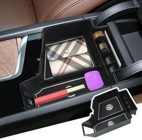 Miniatura 11 de BIBIBO 2023 2024 XC60 XC90 S90 V90 Organizador de Consola Central para Volvo XC60 V60 S60 S90 V90 XC90 de 2018-2023 2024 Caja de Almacenamiento