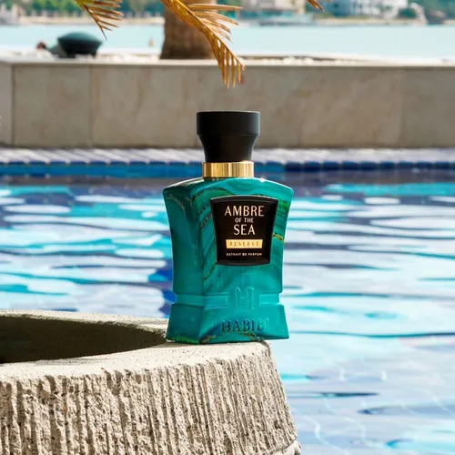Miniatura 4 de H HABIBI Ambre Of The Sea Extrait De Parfum - Colonia para hombres y perfume para mujeres, 2.5 oz de larga duración fragancia unisex con bergamota