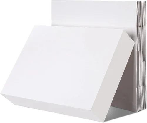 Tudomro Paquete de 10 cajas para pasteles de 19 x 14 x 4 pulgadas, cajas de cartón para tartas, cajas rectangulares grandes, papel kraft sin ventana