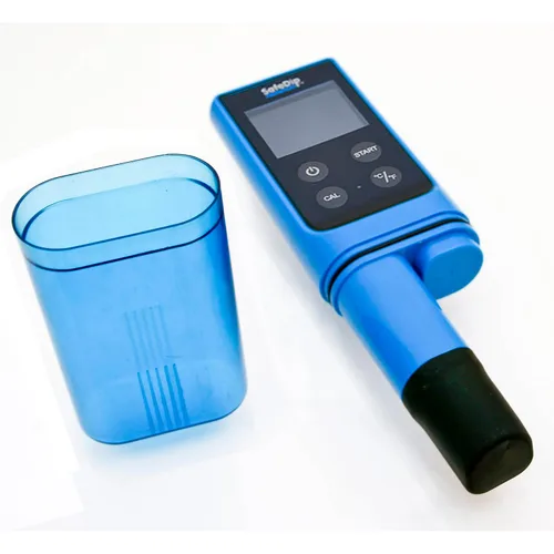 Miniatura 4 de Solaxx MET01A SafeDip. Medidor digital de pH, cloro, sal y temperatura.