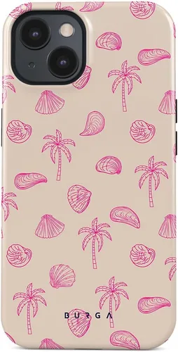 Miniatura 69 de BURGA - Funda compatible con iPhone 12, apta para carga inalámbrica, carcasa rígida híbrida de 2 capas + funda de silicona, resistente, ajuste