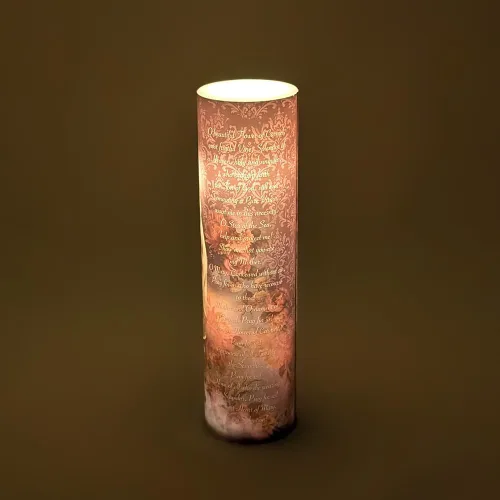 Miniatura 8 de Vela de oración devocional sin llama LED Nuestra Señora del Monte Carmelo