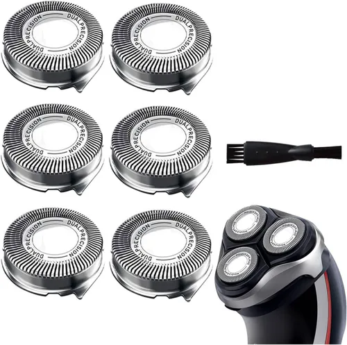 Cabezales de repuesto HQ8 compatibles con afeitadoras eléctricas Philips, cuchillas de repuesto HQ8 compatibles con Norelco Aquatec HQ8 Series