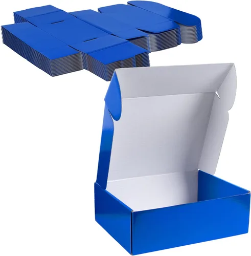 Miniatura 31 de Rempry Cajas de envío negras de 9 x 6 x 4 pulgadas, paquete de 20 cajas de cartón para pequeñas empresas, cajas de regalo para embalaje de envío