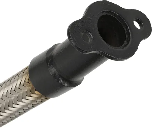 Miniatura 9 de YOXUFA Silenciador de escape flexible de 2 tiempos + kit ajustador tensor de cadena para 49 cc, 60 cc, 66 cc, 80 cc, 100 cc, bicicleta motorizada