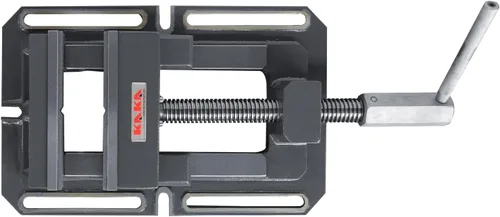 Miniatura 12 de KAKA INDUSTRIAL Prensa de taladro, tornillo de prensa de taladro resistente de 4 pulgadas, tornillo de fresado de hierro fundido de bajo perfil