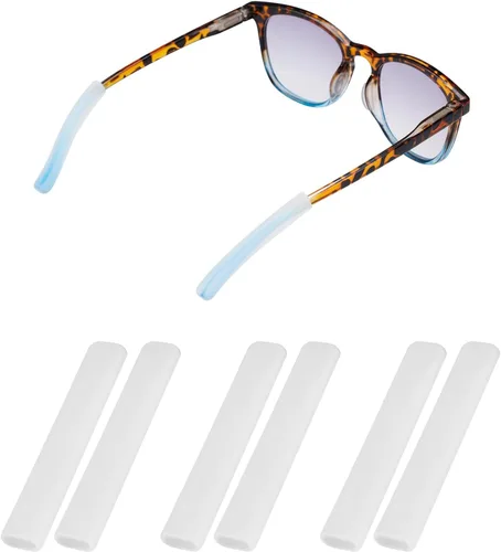 Miniatura 7 de Almohadillas antideslizantes para gafas, puntas de silicona para sienes de lentes, funda suave, cómodas almohadillas para orejas de gafas, agarres