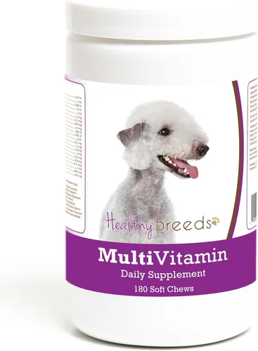 Miniatura 102 de Healthy Breeds Bulldog francés multivitamínico suave masticable para perros 180