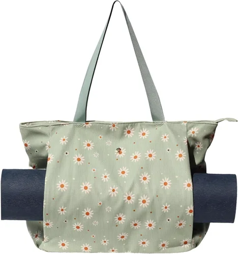Miniatura 9 de Bolsa para esterilla de yoga ESVAN, bolsa de mano para yoga, bandolera para esterilla de yoga, bolsa de transporte para oficina, yoga, pilates, Aa